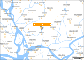 map of Kronkarok