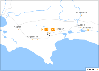 map of Kronkup