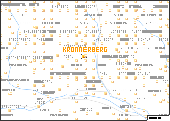 map of Kronnerberg