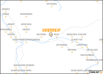 map of Kronreif