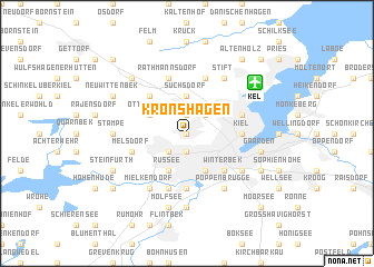 map of Kronshagen