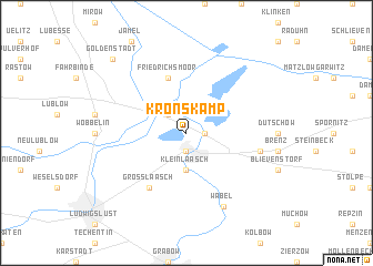 map of Kronskamp