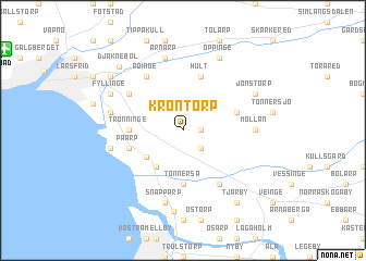 map of Krontorp