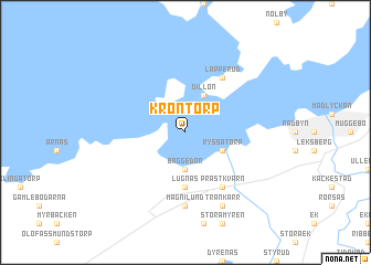 map of Krontorp