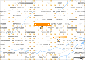 map of Kronwinkl