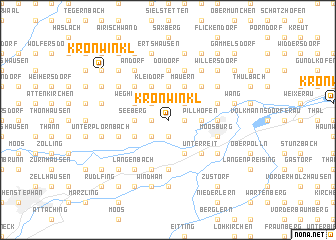 map of Kronwinkl