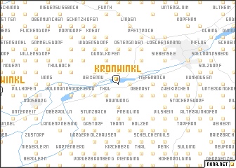 map of Kronwinkl