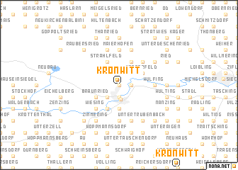 map of Kronwitt