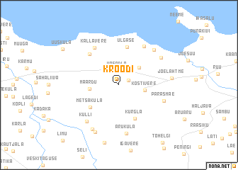 map of Kroodi