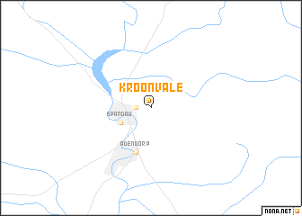 map of Kroonvale