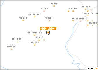 map of Kropachi