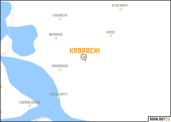 map of Kropachi