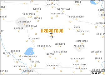 map of Kropotovo