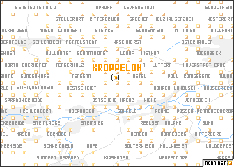 map of Kroppeloh