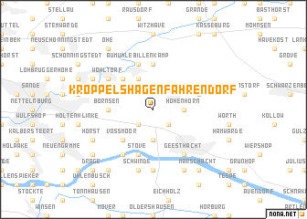 map of Kröppelshagen-Fahrendorf