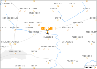 map of Kroshin