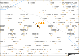 map of Krósle