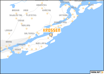 map of Krossen
