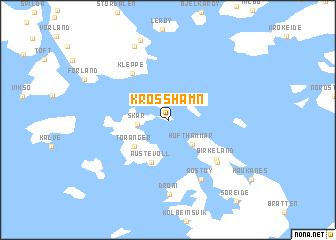 map of Krosshamn