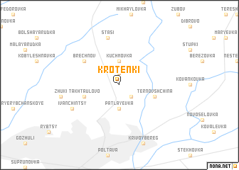 map of Krotenki