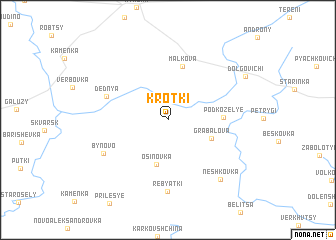map of Krotki