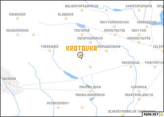 map of Krotovka