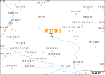 map of Krotovo