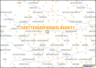 map of Krottendorf an der Lassnitz