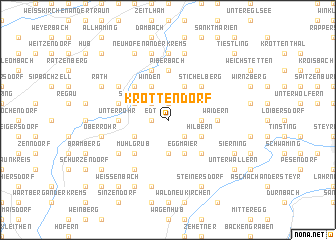 map of Krottendorf