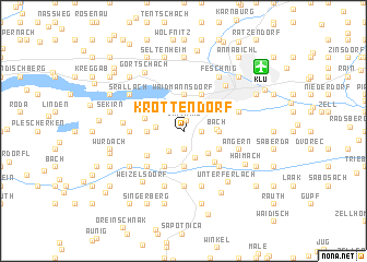 map of Krottendorf