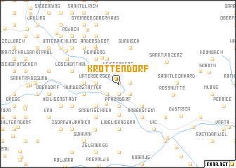 map of Krottendorf