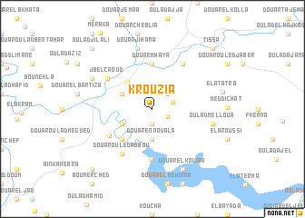 map of Krouzia