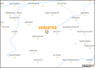 map of Krovatka
