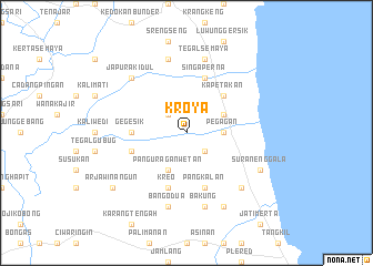 map of Kroya