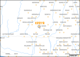 map of Kroya