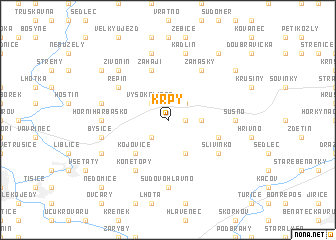 map of Krpy