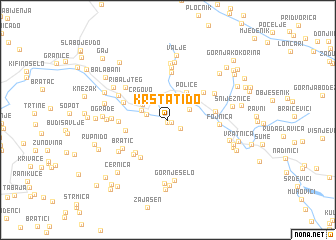 map of Krstati Do