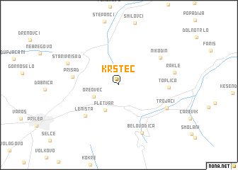 map of Krstec