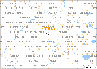 map of Krtely