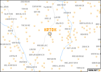 map of Krtok