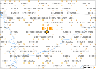 map of Krtov