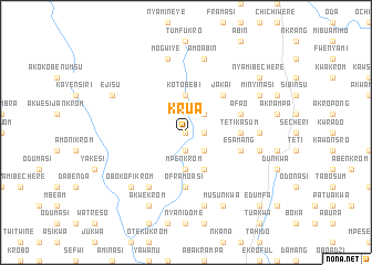 map of Krua