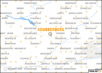 map of Krübbenberg