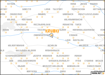 map of Krubki