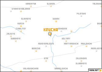 map of Krucha