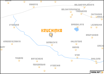 map of Kruchinka