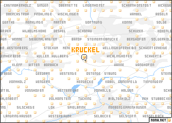 map of Kruckel