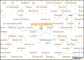 map of Kruckenberg