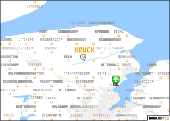 map of Krück