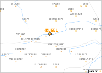 map of Krugelʼ